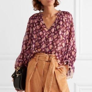 Ulla Johnson Naliah silk-blend blouse